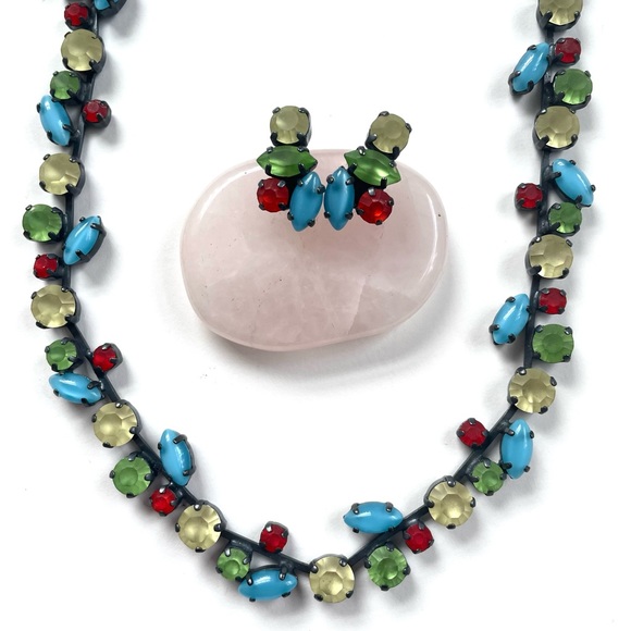 German Designer Stikkelorum Earring & Necklace set - Picture 1 of 9